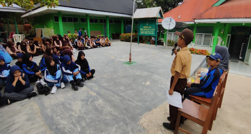 Jejak Dakwah Muda di Pagi Jum’at: MTsN Kepulauan Selayar Matangkan Langkah Safari Ramadhan