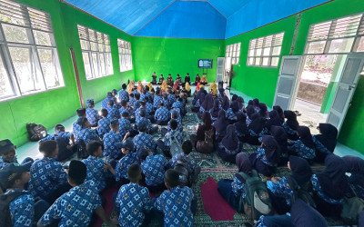 Gema Selawat Kebangsaan Bergema di MTsN Kepulauan Selayar, Perkuat Cinta Rasul dan Semangat Kebangsaan